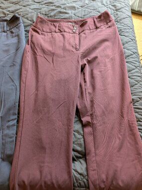 Wide leg dress pants